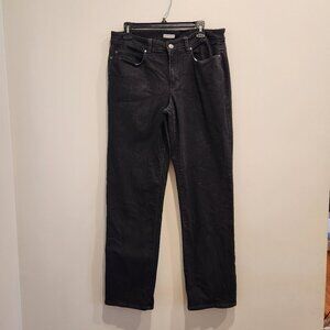 Eileen Fisher Black Jeans Size 12